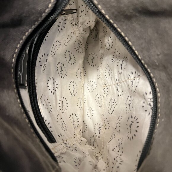 Myra Western Boho Aztec Native American Crossbody Leather Trim Cowgirl Bag - Picture 5 of 6